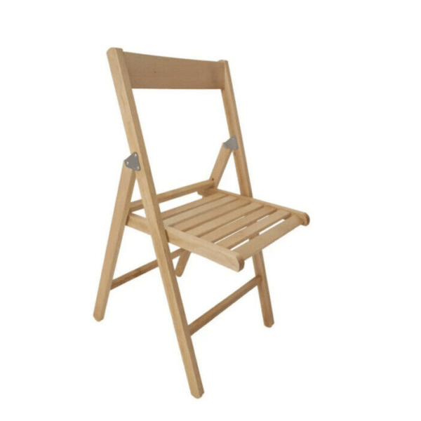 SILLA PLEGABLE DE MADERA COCINA BAR JARDÍN SILLAS DE CAMPING INTERIOR EXTERIOR 696LL