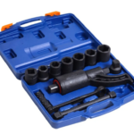 MULTIPLICADOR DE FUERZA 1" RUEDAS DE DESMONTAJE TUERCAS 7 VASOS 21 38 mm CAMIONES VEHÍCULOS PESADOS 1:64 LSW