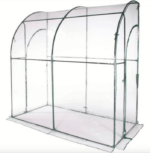 Invernadero de pared jardín de pared huerto balcón terraza protección de plantas pvc cm 100x200x215h 376om