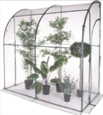 Invernadero de pared jardín de pared huerto balcón terraza protección de plantas pvc cm 100x200x215h 376om