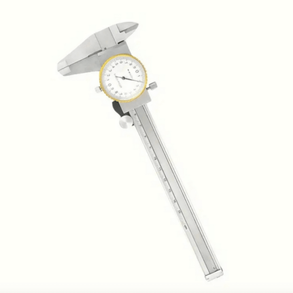 PINZA VERNIER DE QUINCUAGÉSIMA PRECISIÓN 0/150mm CON ESFERA DE RELOJ