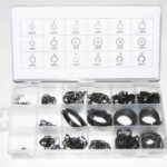 ANILLOS 300 PIEZAS DE SELLO EXTERNO JUNTAS DE RESORTE RETENEDORES COJINETES DE SEGURIDAD DE ANILLO