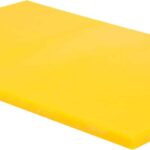 TABLA DE CORTAR DE POLIETILENO PARA COCINA RESTAURANTE 45X30X1,3 AMARILLO A