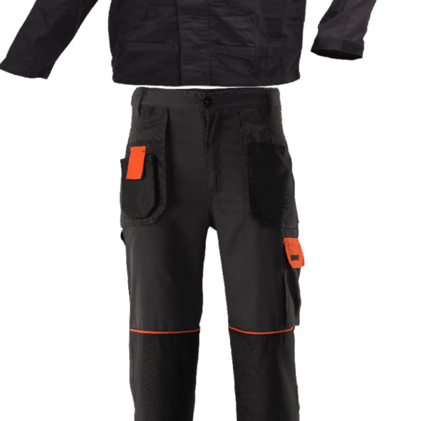 CHAQUETA TRAJE DE TRABAJO PANTALÓN CHAQUETA TRAJE 2 PIEZAS MECÁNICO TÉCNICO BOLSILLOS A LA TALLA L 477to