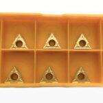 10 PLACAS DE INSERCIÓN DE HERRAMIENTAS DE TORNO PLAQUITAS TRIANGULARES LATERALES 11 MM TCMT11