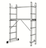 ANDAMIO PLATAFORMA DE ANDAMIO MULTIFUNCIÓN ESCALERA AJUSTABLE 6 PELDAÑOS 032db