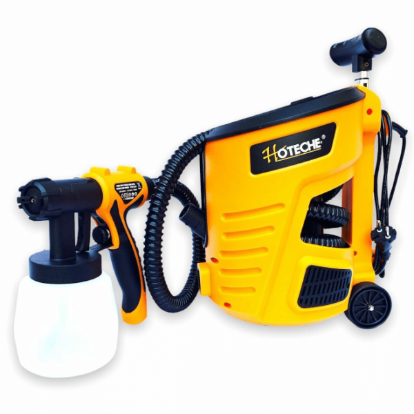 PISTOLA DE PINTOR 700W AERÓGRAFO CON CARRO CARRO 800 ML 161HOT