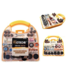 KIT 300PCS ACCESORIOS MINI BROCAS DREMEL FRESAS AMOLADORA MALETÍN 482