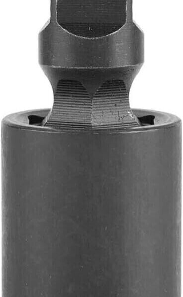 ADAPTADOR DE IMPACTO GIRATORIO NEGRO 3/4 PISTOLA DE AIRE REFORZADA CROMO MOLIBDENO 30° li