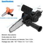 HOJA ADAPTADORA DE MOTOSIERRA 4" 10 CM PARA CADENA DE TALADRO ATORNILLADOR 1/4 731