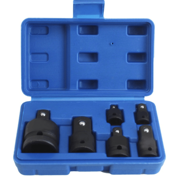 Adaptador adaptador para reductores de impacto, casquillos de aire comprimido, casquillo de impacto, 6 piezas DA6sa