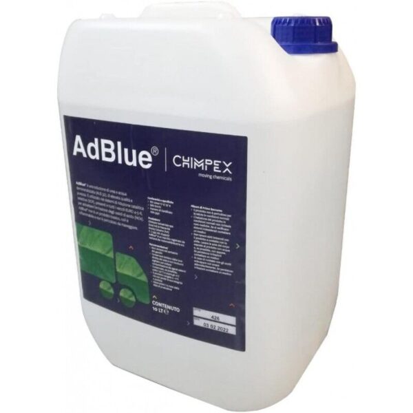 ADITIVO LÍQUIDO ADBLUE 10 LT EURO 6 GASES DE ESCAPE PARA VEHÍCULOS DIÉSEL