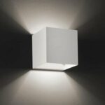 APLIQUE DE PARED INTERIOR EXTERIOR LED CUBE APLIQUE 6W DOBLE LUZ FRÍA 212