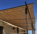 ARELLA EN CAÑAS DE BAMBÚ VALLA OPACA TAPA PÉRGOLA 1x3 MT 904V