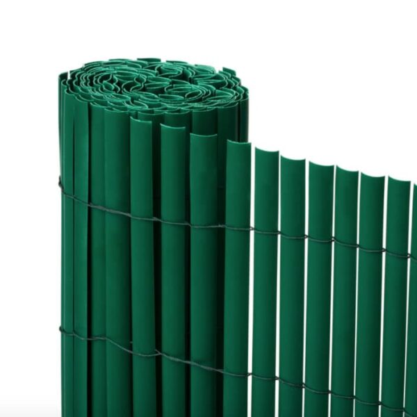 Arella zarzo pvc 100X300 valla verde jardín piscina separador de ambientes 689ds