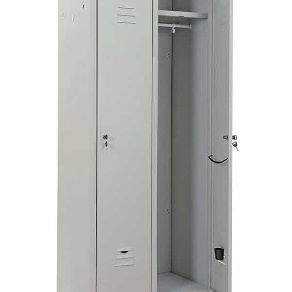 TAQUILLA TAQUILLA TAQUILLA GIMNASIO 2 PLAZAS cm 180x69x34 GRIS METAL 954