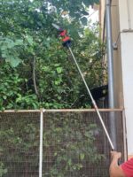 MOTOSIERRA A BATERÍA MOTOSIERRA ELÉCTRICA CON PÉRTIGA DE PODA TELESCÓPICA 48V 157OX