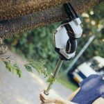 PÉRTIGA DE EXTENSIÓN 124CM VARILLA DE PODAR + MINI MOTOSIERRA ELÉCTRICA BATERÍA 012