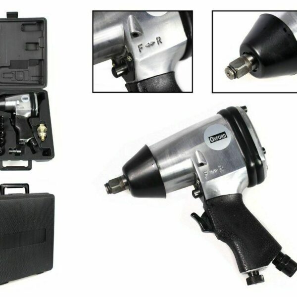 DESTORNILLADOR DE AIRE COMPRIMIDO CASQUILLOS DE COMPRESOR 1/2" CAJA DE DESTORNILLADOR 142 OX