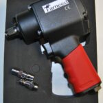 DESTORNILLADOR NEUMÁTICO PISTOLA NEUMÁTICA 1/2' MUY POTENTE MANGO COMPACTO rojo