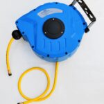 ENROLLADOR DE MANGUERA AUTOMÁTICO COMPRESOR DE MANGUERA DE AIRE 12 MT + 1 M NEUMÁTICO