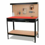 BANCO DE TRABAJO PORTAHERRAMIENTAS METÁLICO CAJONES DE PARED TALLER 593