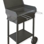 BARBACOA DE LEÑA ARTESANAL 40x70x90cm TAPA DE RUEDA DE CARBÓN TIPO PESADO 478