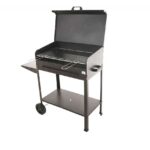 BARBACOA DE LEÑA ARTESANAL 60X40X90H TAPA RUEDA DE CARBÓN VANESSA 728 MIL