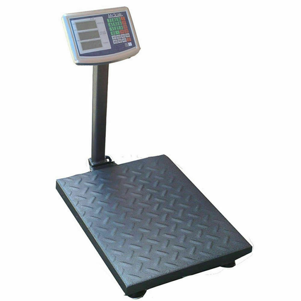 22468 BÁSCULA DE PESAJE DIGITAL 1000kg PESAJE CON PANTALLA DIGITAL ELECTRÓNICA