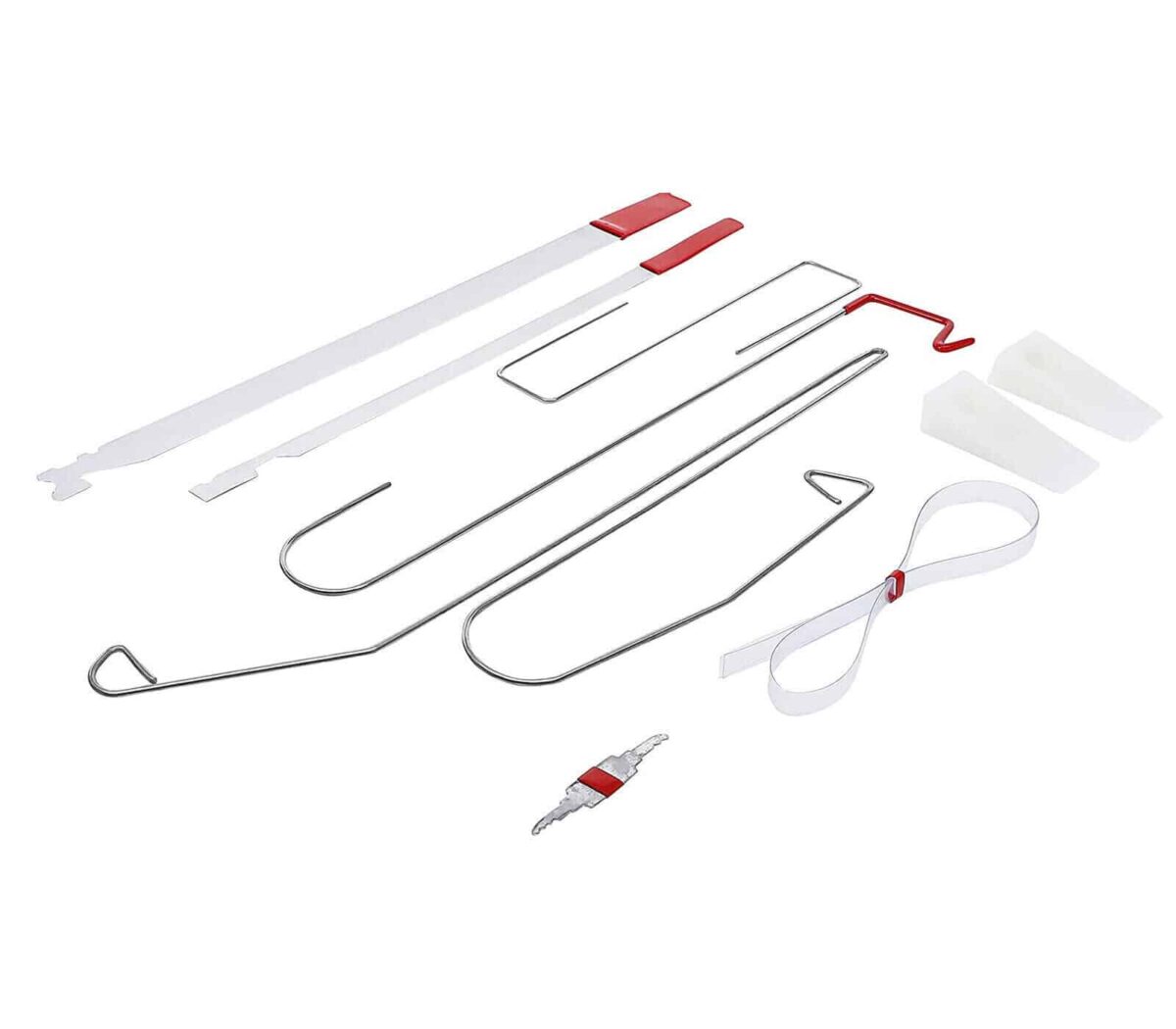 JUEGO DE HERRAMIENTAS HIERROS DE APERTURA PUERTA PUERTA PUERTA PUERTA CERRADA ABIERTA 343