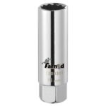 LLAVE DE TUBO PARA BUJÍAS 14 Y 16 mm VÁSTAGO ACERO POLIGONAL 3/8"