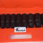 13 CASQUILLOS LARGOS REFORZADOS DESTORNILLADOR NEUMÁTICO DE IMPACTO 1/2" 10 - 32 mm