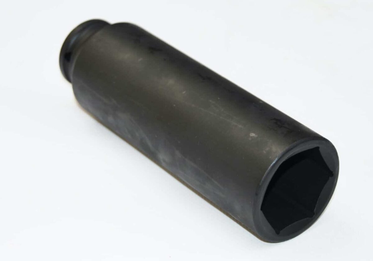 1/2 MÁQUINA DE CASQUILLOS DE IMPACTO HEXAGONALES REFORZADOS DE 36 MM DE LARGO 16 CM