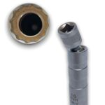 LLAVE DE TUBO PARA BUJÍAS 16MM 3/8" JUNTA DE EXTREMO ESFÉRICA 221