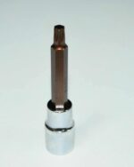 LLAVE DE TUBO TORX T 27 BROCA LARGA 100 MM 1/2" VASOS ACERO S2