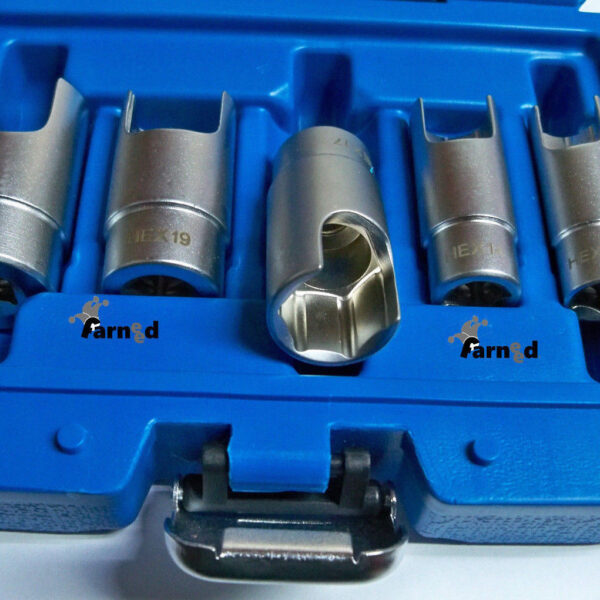 LLAVES DE TUBO ENSAMBLAJE DE CASQUILLOS DE SENSOR LAMBDA INYECTORES DE DESMONTAJE 5 PIEZAS 268