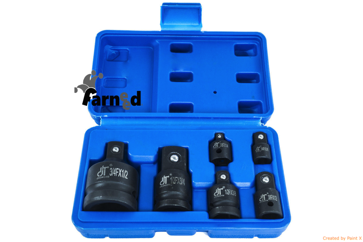 21945 JUEGO DE ADAPTADORES CASQUILLOS DE AIRE DE IMPACTO IMPACTO 6 PIEZAS 251