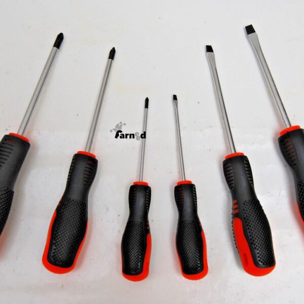 DESTORNILLADORES 6 PIEZAS DESTORNILLADOR DE CRUZ ELECTRICISTAS 959 C