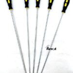 JUEGO 5 DESTORNILLADORES TORX LARGOS DESTORNILLADOR 450 mm PUNTA MAGNÉTICA CROMO VANADIO 966