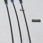 JUEGO DE DESTORNILLADORES 3 PIEZAS DESTORNILLADORES FLEXIBLES EXTRA LARGOS CON INSERTOS DE PUNTA TORX 494