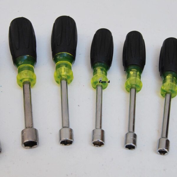 7 PIEZAS DESTORNILLADORES DE TUBO DESTORNILLADOR DE IMPACTO TUERCAS HEXAGONALES ERGONÓMICAS 6-13 mm c