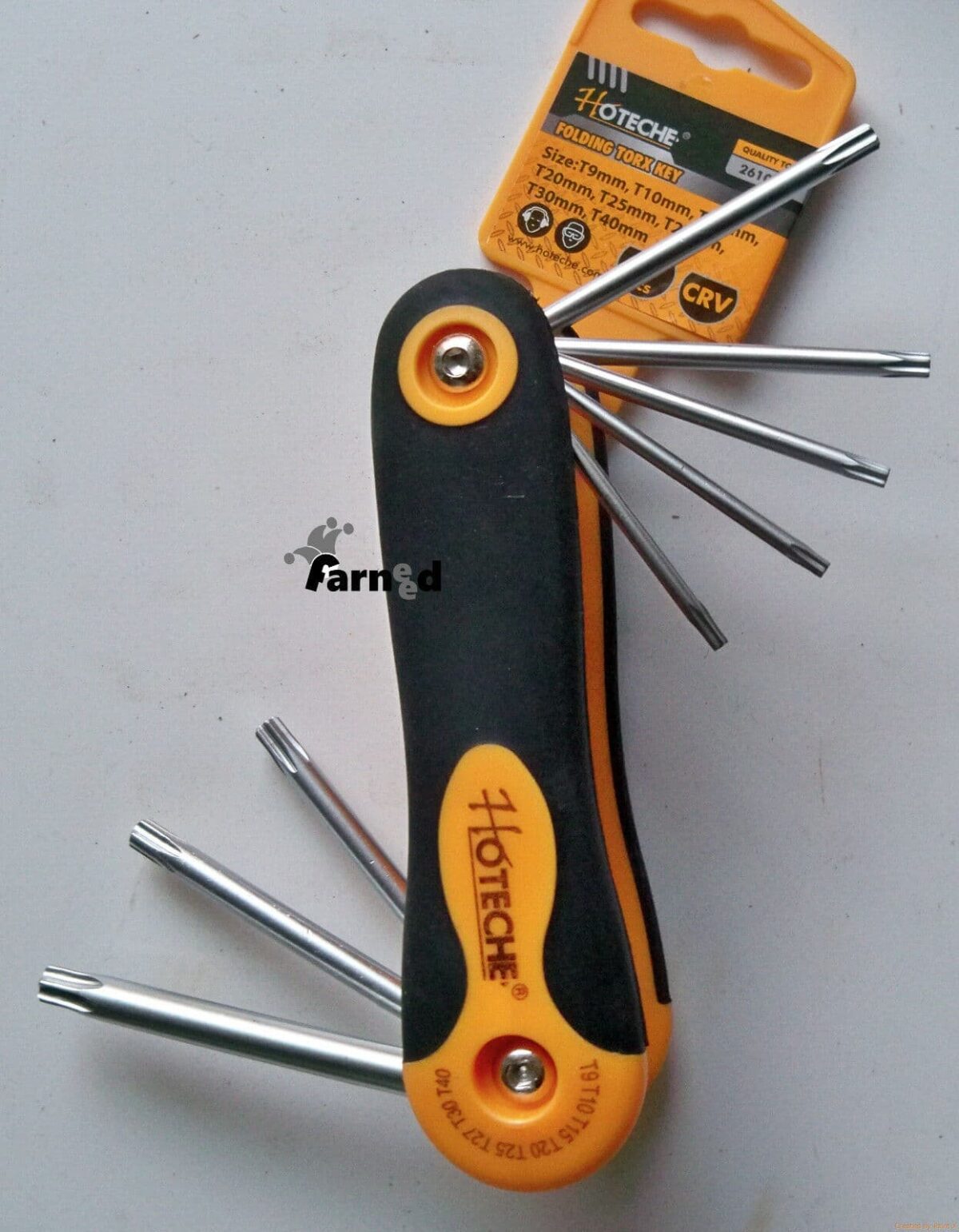 22328 LLAVES DE BOLSILLO TORX LLAVES PLEGABLES LLAVES PLEGABLES PORTÁTILES 8 PIEZAS MACHO 282