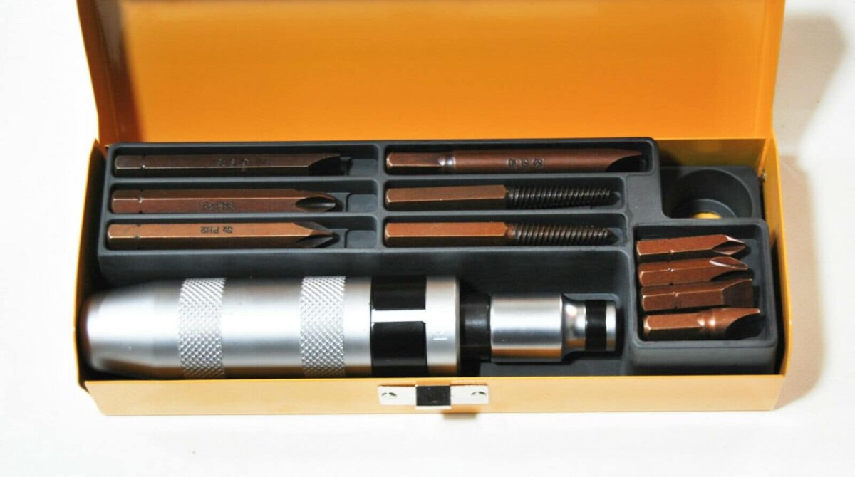 DESTORNILLADOR DE IMPACTO 1/2" TORNILLOS DE PERCUSIÓN TORNILLOS PERNOS INSERTOS 12 PIEZAS PIEZAS ARANC