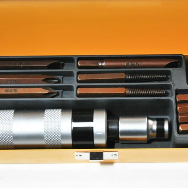 DESTORNILLADOR DE IMPACTO 1/2" TORNILLOS DE PERCUSIÓN TORNILLOS PERNOS INSERTOS 12 PIEZAS PIEZAS ARANC