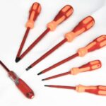 KIT DE DESTORNILLADORES DESTORNILLADOR 7 PIEZAS DE PROBADOR DE FASE CRUZADA PLANA ELECTRICISTA DESTORNILLADORES 916