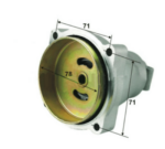 CORTACÉSPED CESTA EMBRAGUE 78 MM TUBO 26 MM ACOPLAMIENTO DE 9 DIENTES 526