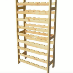 VINOTECA VINOTECA DE MADERA 54 PLAZAS PORTABOTELLAS 867d