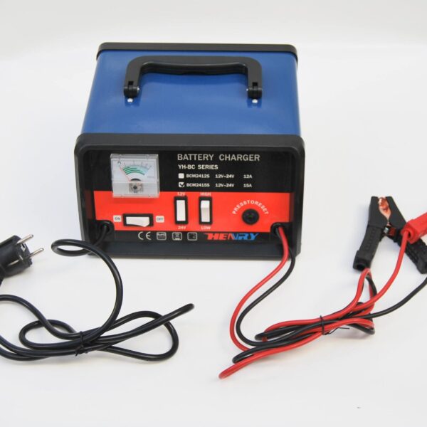 CARGADOR DE BATERÍA CARGADOR DE BATERÍA COCHE FURGONETA 15A 12 24V YH-BC SERIE 15S