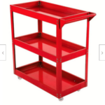 CARRO 3 ESTANTES PARA HERRAMIENTAS HERRAMIENTAS PARA TALLER DE 4 RUEDAS portaherramientas 411EI