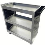 CARRO 3 ESTANTES DE HERRAMIENTAS HERRAMIENTAS 300 kg 4 RUEDAS TALLER GARAJE 983sa